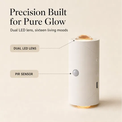Glowmere™ – Motion-Sensing Rainbow Wall Night Light with Magnetic Install + 50% OFF