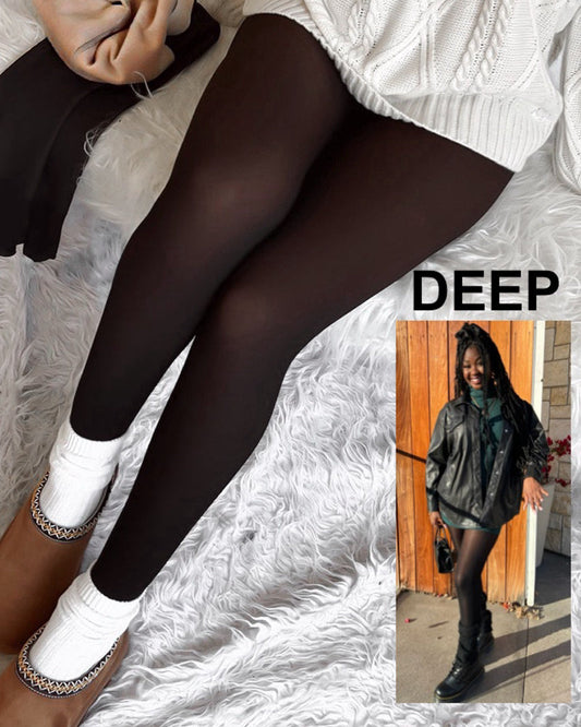 The SheerWarm Fleece Tights - Wear Your Favorite Dresses in Winter + 50% OFF