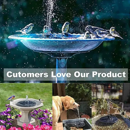The AuraFlow Solar Fountain — Instant Garden Vitality + 50% OFF