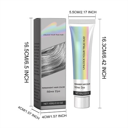 SilverGlow - Turn Heads with Stunning Silver Hair No Damage Just Shine - 1+1 FREE