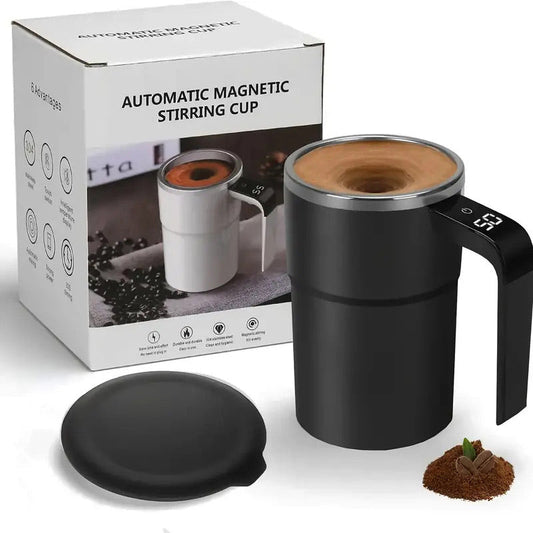 The AuraMix Smart Stirring Mug — Hands-Free Stir & Sip! + 50% OFF