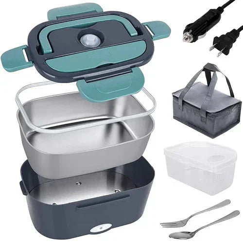 Stokewell™ – 60W Dual-Voltage Portable Electric Lunch Box for Car & Home + 50% OFF