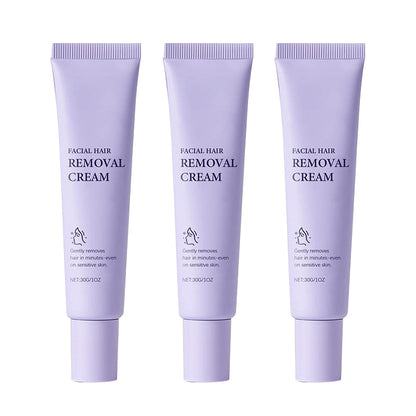 The AuraSilky Facial Cream — Gentle and Painless Hair Removal + 1+1 FREE