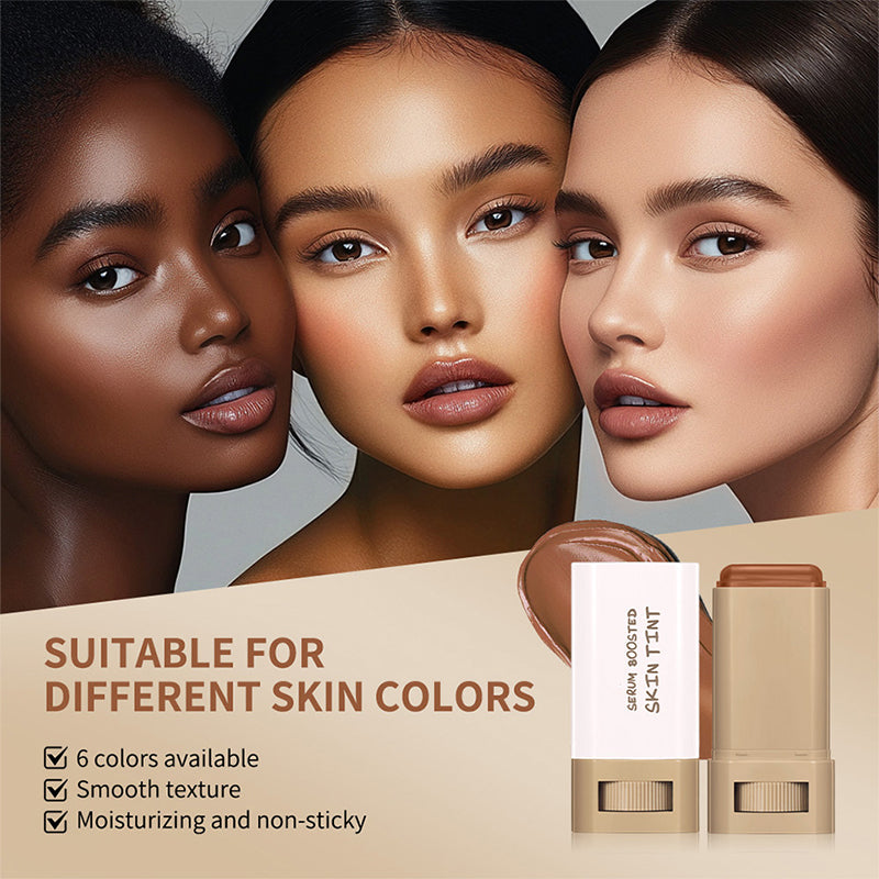 GlowTint Moisturizing & Brightening Serum Foundation - Lightweight Skin Tint with Radiant Coverage - 50% OFF