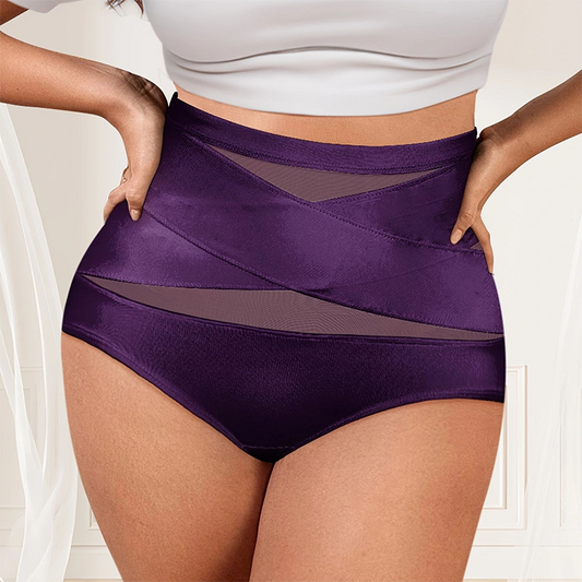 Sculptelle™ – High-Waisted Cross Tummy-Control Shaping Panty + 50% OFF