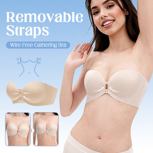 Velour™ – Wire-Free Push-Up Strapless Bra with 5-Way Removable Straps + 50% OFF