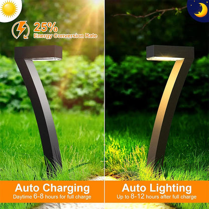 The Aura7 Solar Path Lights — Modern Lighting Reimagined + 50% OFF