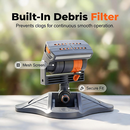 The AuraFlow Rotary Sprinkler — High-Pressure Long-Range Irrigation + 50% OFF