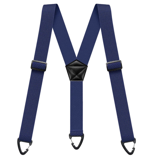 Bracewell – Heavy-Duty X-Back Suspenders with Locking Belt Loop Hooks + 50% OFF