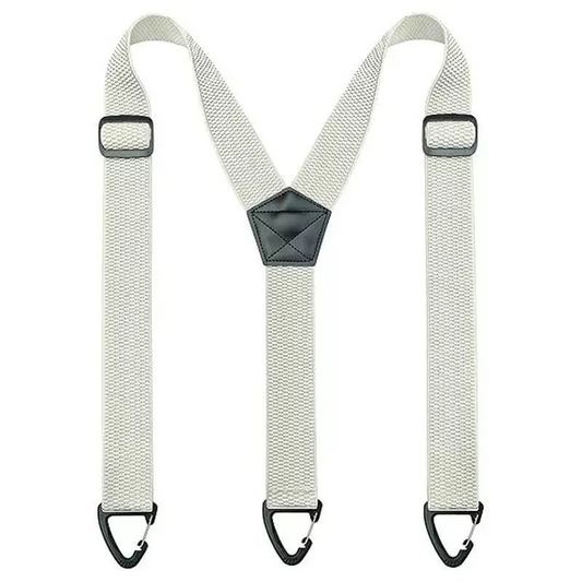 Bracewell – Heavy-Duty X-Back Suspenders with Locking Belt Loop Hooks + 50% OFF