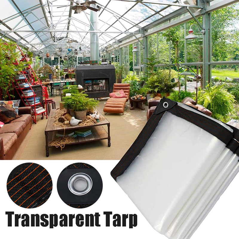 Ridgeshield™ – Heavy-Duty Clear Waterproof Insulated Tarp + 50% OFF