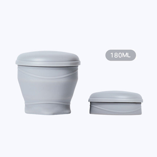 Canteo™ – Leak-Proof Collapsible Silicone Travel Cup with Lid & Wrist Strap + 50% OFF