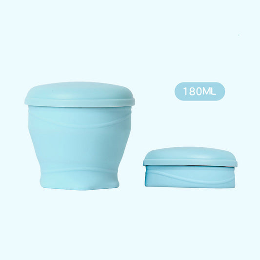 Canteo™ – Leak-Proof Collapsible Silicone Travel Cup with Lid & Wrist Strap + 50% OFF