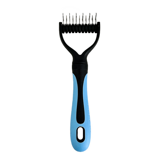 Coatcraft™ – Dual-Sided Dematting & De-Shedding Rake for Dogs & Cats + 50% OFF