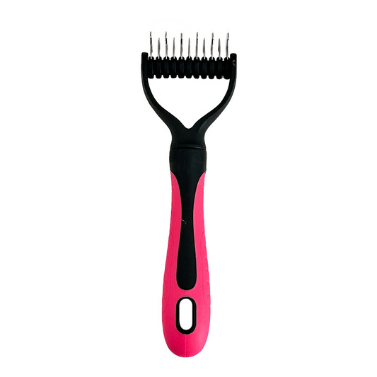 Coatcraft™ – Dual-Sided Dematting & De-Shedding Rake for Dogs & Cats + 50% OFF