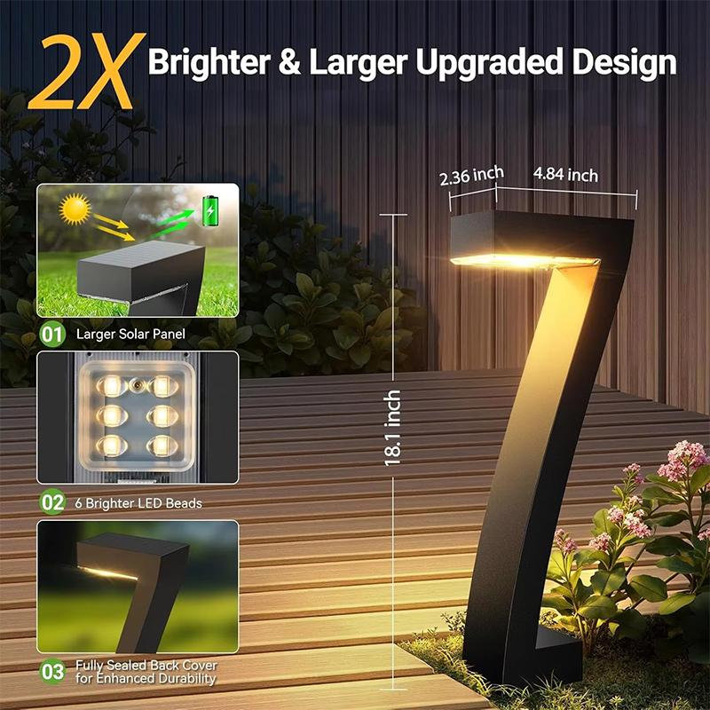 Duskhaven™ – Modern 7-Shape Solar Pathway Lights with Forward Beam + 50% OFF