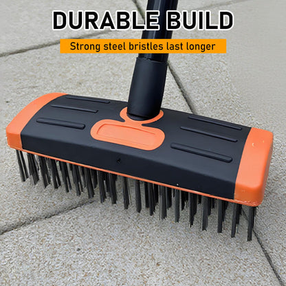Pavercraft™ – 3-in-1 Weed & Moss Wire Brush with Extendable Pole + 50% OFF
