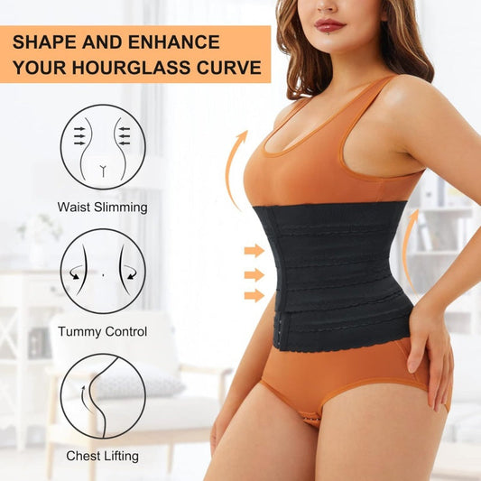 Cinchelle – Adjustable 3-Zone Tummy Control Waist Trainer Corset + 50% OFF