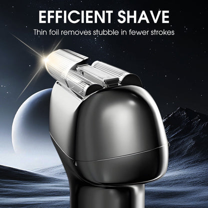 Torven – 3-Head Foil Electric Shaver with Skin-Safe Mesh & IPX6 Wet Use + 50% OFF