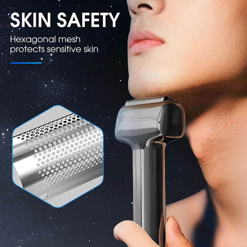 Torven – 3-Head Foil Electric Shaver with Skin-Safe Mesh & IPX6 Wet Use + 50% OFF