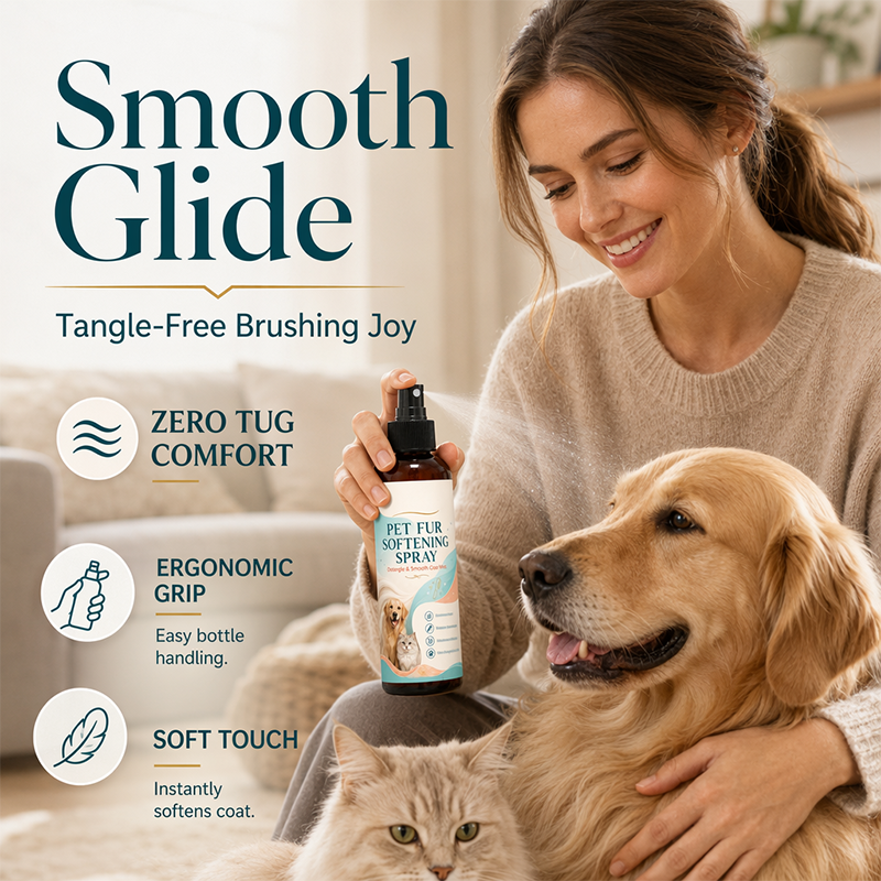 Brindlecove – Fine-Mist Detangling & Coat Softening Spray for Dogs & Cats + 50% OFF