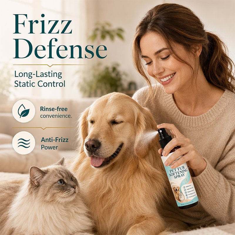 Brindlecove – Fine-Mist Detangling & Coat Softening Spray for Dogs & Cats + 50% OFF
