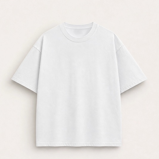 Millcroft – Heavyweight Acid Wash Oversized Cotton Tee + 50% OFF