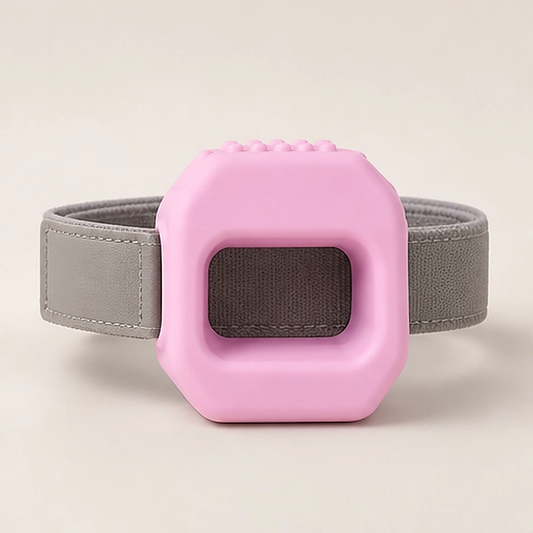 Kinetra – 3-in-1 Vibrating Fascia Ring Massager with Hands-Free Belt + 50% OFF