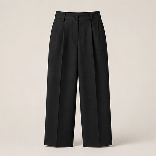 Sartor – Classic Wide-Leg Pleated Suit Trousers + 50% OFF