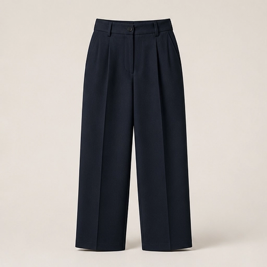 Sartor – Classic Wide-Leg Pleated Suit Trousers + 50% OFF