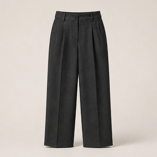 Sartor – Classic Wide-Leg Pleated Suit Trousers + 50% OFF