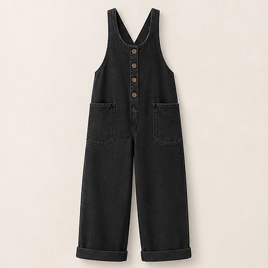 Sundrift – Relaxed Wide-Leg Sleeveless Jumpsuit with Pockets + 50% OFF