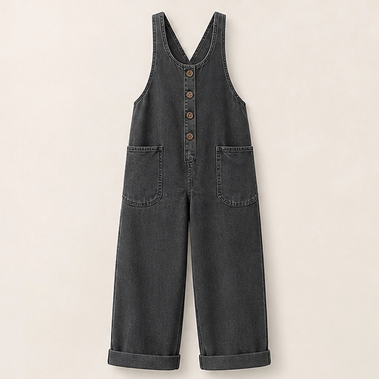Sundrift – Relaxed Wide-Leg Sleeveless Jumpsuit with Pockets + 50% OFF