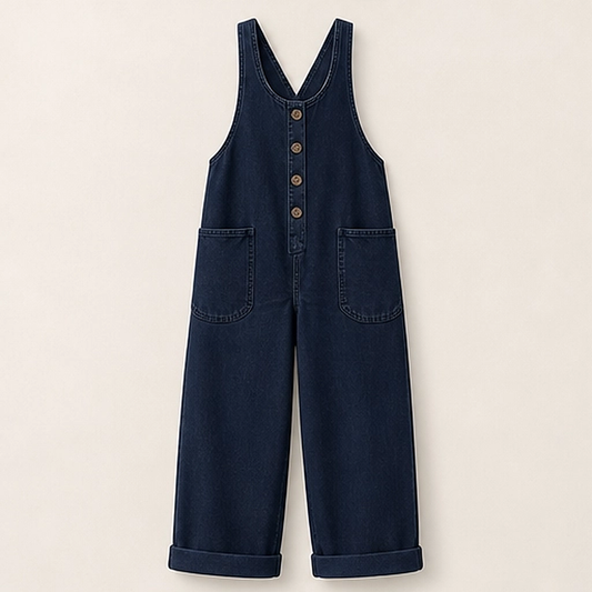 Sundrift – Relaxed Wide-Leg Sleeveless Jumpsuit with Pockets + 50% OFF