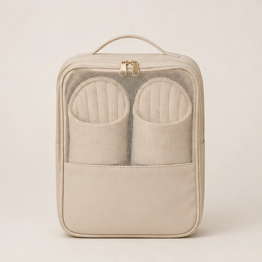 Solvoy – 3-Pair Travel Shoe Organizer with Trolley Sleeve + 50% OFF