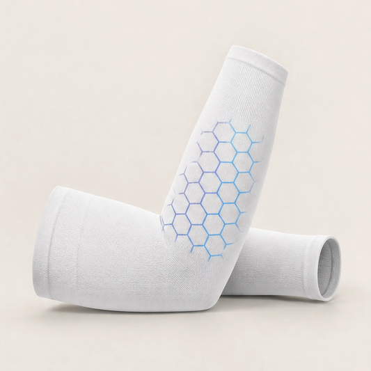 Solvra – UPF 50+ Cooling Compression Arm Sleeves + 50^ OFF
